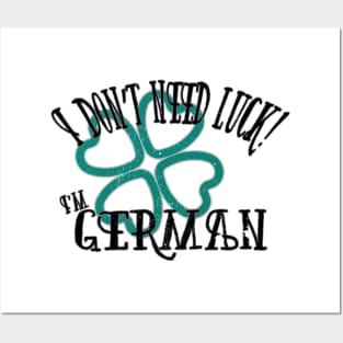 German Luck Posters and Art